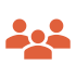 Icon of three people