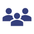 Icon of three people
