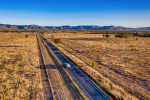 car moving in rural Queensland