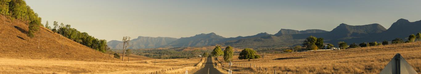 Road to Mt Tambourine