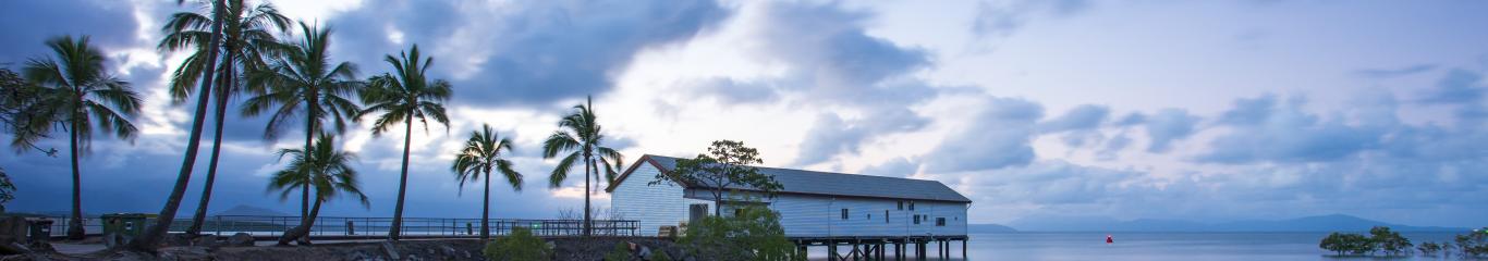 Port Douglas jetty at sunrise